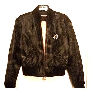 Genuine Leather Gently Used Vintage Rocawear Bombe